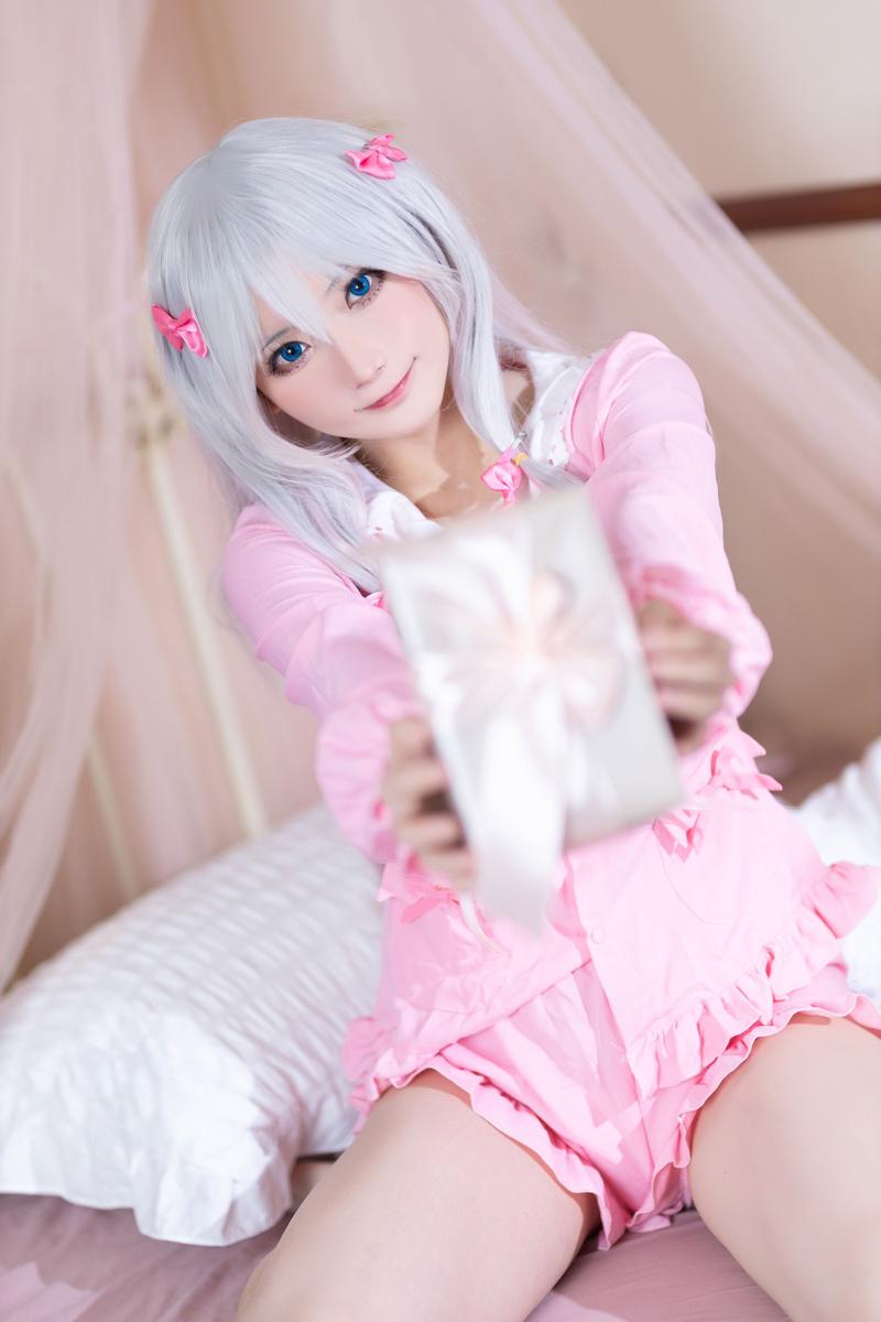 [Cosplay] 是三不是世w – 纱雾 埃罗芒睡衣